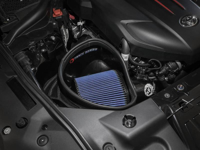 aFe 20-21 BMW Z4 M40i (G29) L6-3.0L (t) B58 Track Series Intake System w/ Pro 5R Filter 57-10017R 57-10017R Photo - Mounted