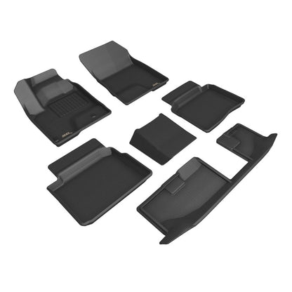 3D MAXpider 22-25 Mitsubishi Outlander Phev - Kagu Floor Mat - Black L1MT07301509 L1MT07301509 Photo - Primary