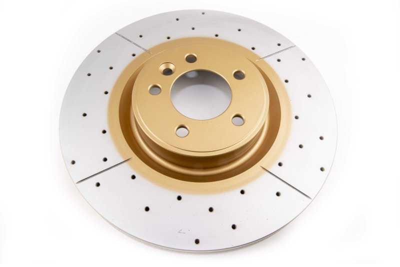 DBA 13-18 Land Rover Range Rover (w/Brembo Brakes) Front Drilled & Slotted Street Series Rotor 3090X 3090X Photo - Primary