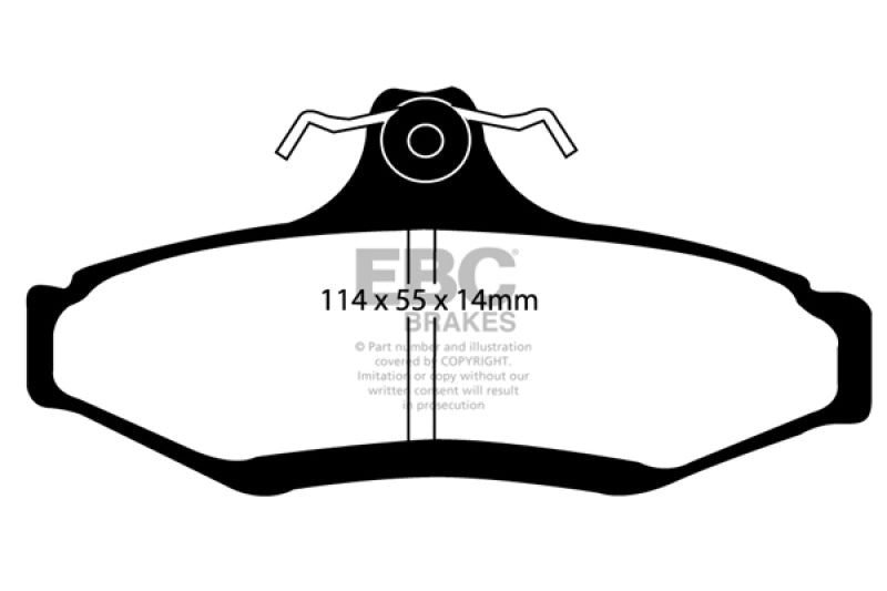 EBC Disc Brake Pad Set DP31197C Photo - Primary