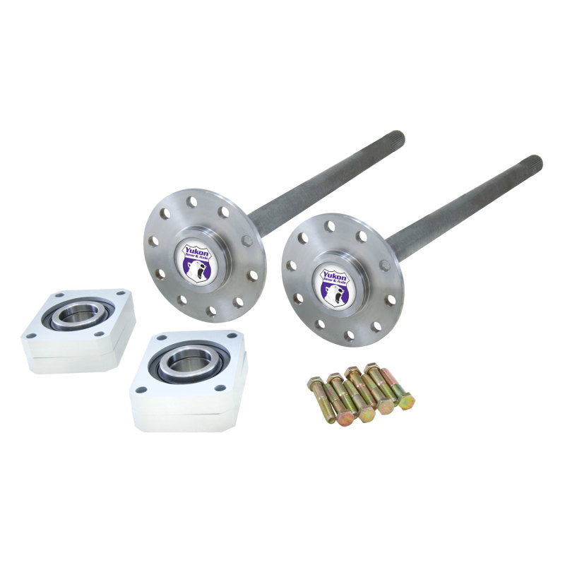 Yukon Gear & Axle Yukon Gear 1541H Alloy Rear Axle Kit For GM 12P / 64-67 Chevelle and 67-69 Camaro w/ 33 Splines YA G12398538-33 YA G12398538-33 Photo - Primary