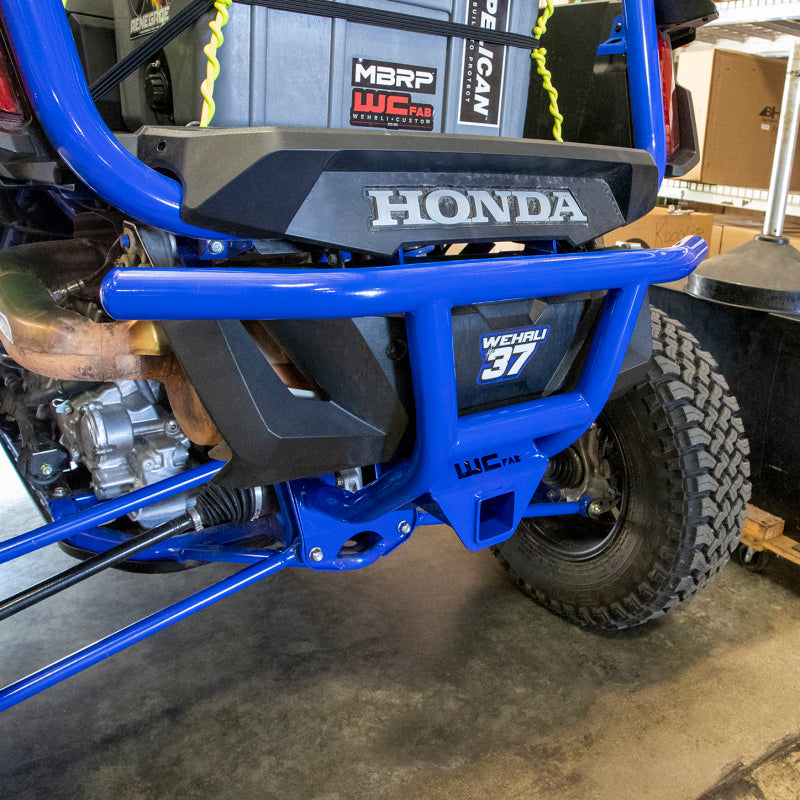 Wehrli 19-22 Honda Talon X/R Rear Bumper with Receiver Hitch - Talon Blue WCF102024-TNB WCF102024-TNB User 1