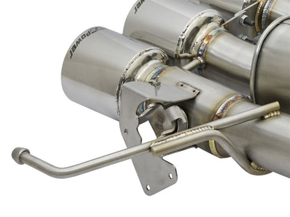 aFe MACH Force-Xp Axle-Back Exhaust System w/ OE-Style NPP Valves 49-34082-P Photo - Unmounted