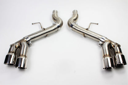Mishimoto 2016+ Chevrolet Camaro Quad-Tip Race Axle-Back Exhaust MMEXH-CAM8-16AQTRP Photo - Primary