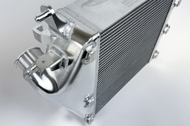 CSF 2020+ Audi SQ7 / SQ8 High Performance Intercooler System - Raw Aluminum 8280 8280 Photo - Close Up