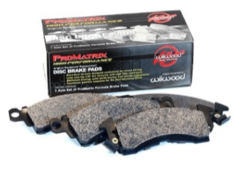 Wilwood Pad Set Promatrix D1083 150-D1083K 150-D1083K User 1