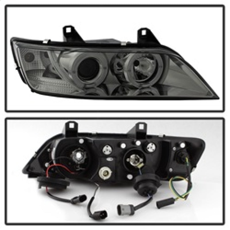 Spyder BMW Z3 96-02 Projector Headlights LED Halo Smoke High H1 Low H1 PRO-YD-BMWZ396-HL-SM 5009104 5009104 Photo - Unmounted