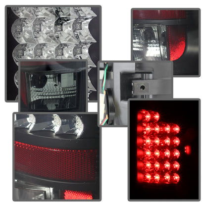 Spyder Dodge Ram 02-06 1500/Ram 2500/3500 03-06 LED Tail Light Black Smoke ALT-YD-DRAM02-LED-BSM 5078094 5078094 User 1