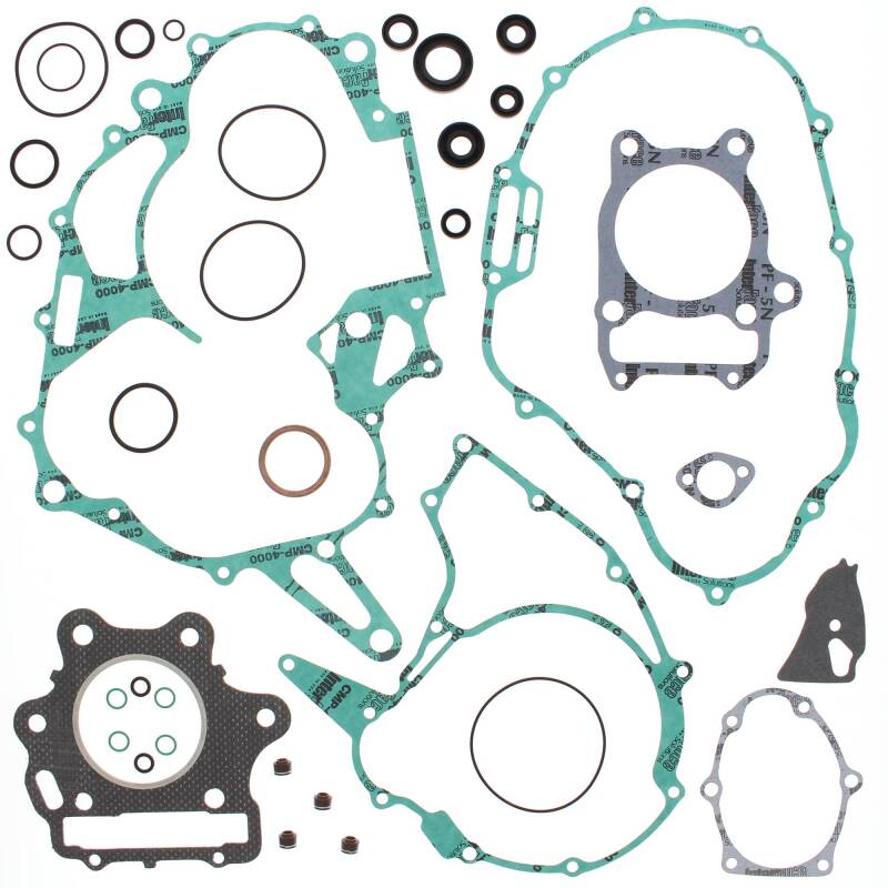 Vertex Pistons Vertex Gaskets 93-08 Honda TRX300 EX Complete Gasket Kit w/ Oil Seals 811801 811801 Photo - Primary