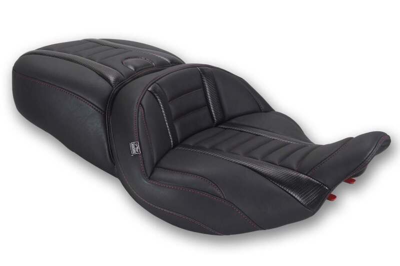 Mustang Motorcycle MMP One-Piece 2 Up Seat Seats Solo Motorcycle Seats main image