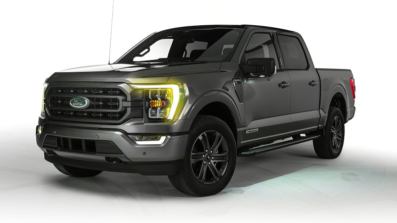 ORACLE Lighting Oracle 21-22 Ford F-150 ColorSHIFT RGB+W Headlight DRL Upgrade Kit w/ RF Controller 1460-330 1460-330 Photo - Mounted