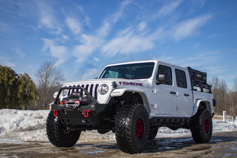Fishbone Offroad 2020+ Jeep Gladiator JT Rocker Guards FB23142 FB23142 Photo - lifestyle view