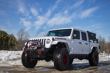 Fishbone Offroad 2020+ Jeep Gladiator JT Rocker Guards FB23142 FB23142 Photo - lifestyle view