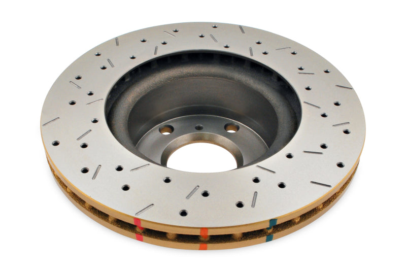 DBA 8/98+ Nissan Skyline R34 GTT Front Crossdrilled Slotted 4000 Series Rotor 42304XS 42304XS Photo - out of package