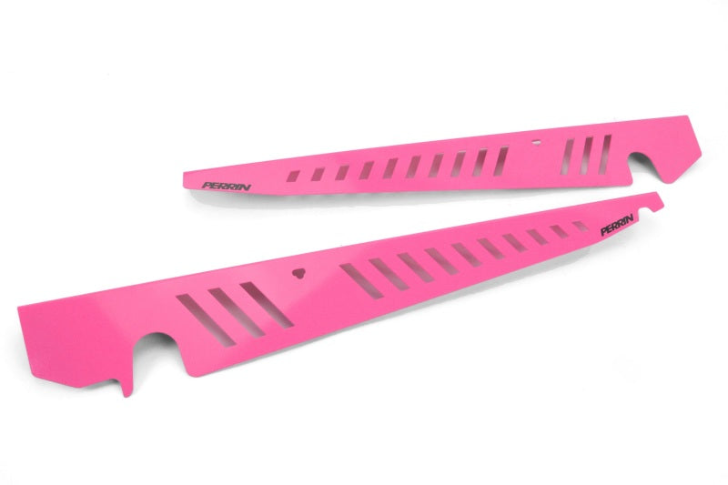 Perrin Performance Perrin 2015+ Subaru WRX/STI Fender Shroud Set - Hyper Pink PSP-ENG-550HP