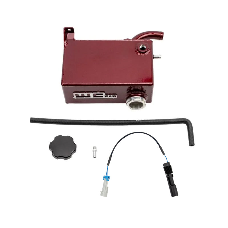 Wehrli 07.5-10 Chevrolet 6.6L LMM Duramax OEM Placement Coolant Tank Kit - Gloss Black WCF100646-GB WCF100646-GB Photo - Primary
