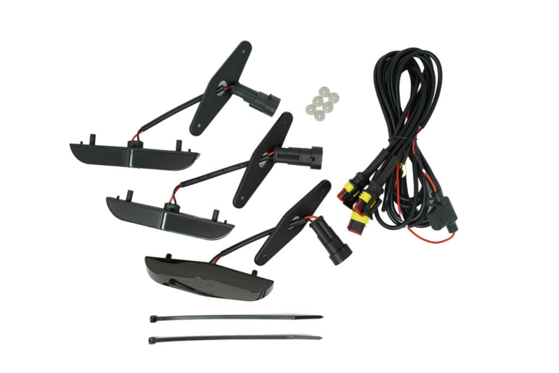 Cali Raised LED Cali Raised 14-24 Toyota 4Runner Grille Raptor LED Light Kit - Smoked CR3687 CR3687 Photo - Primary