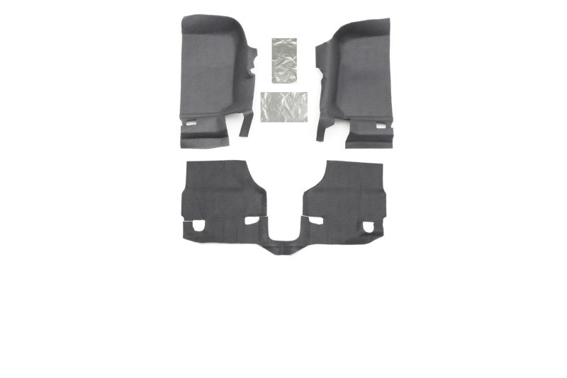 Bedrug Jeep Bedtred 11+ JK 2DR Front 3PC Floor Kit (Includes Heat Shield) BTJK11F2 Photo - Primary
