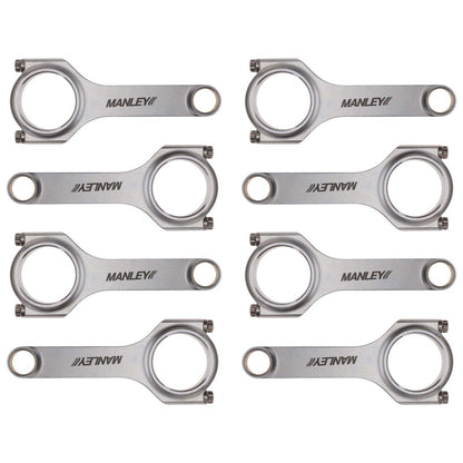 Manley Chevy Small Block LS/LT1 6.125in H Beam Connecting Rod Set w/ ARP2000 Bolts 14031-8 14031-8 User 3