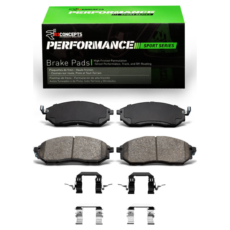 R1 Concepts RNC Performance Sport Brake Pads Brakes, Rotors & Pads Brake Pads - Performance main image