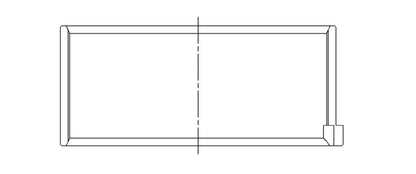 ACL Alfa Romeo 1570/1779/1962cc Engine Connecting Rod Bearing Set 4B1110H-.25 4B1110H-.25 Technical Drawing