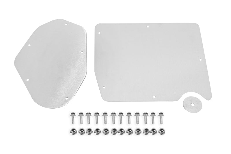 BMR Suspension BMR 15-20 Ford Mustang A/C & Heater Delete Panel (Aluminum) - Bare ACD761 ACD761 Photo - Primary