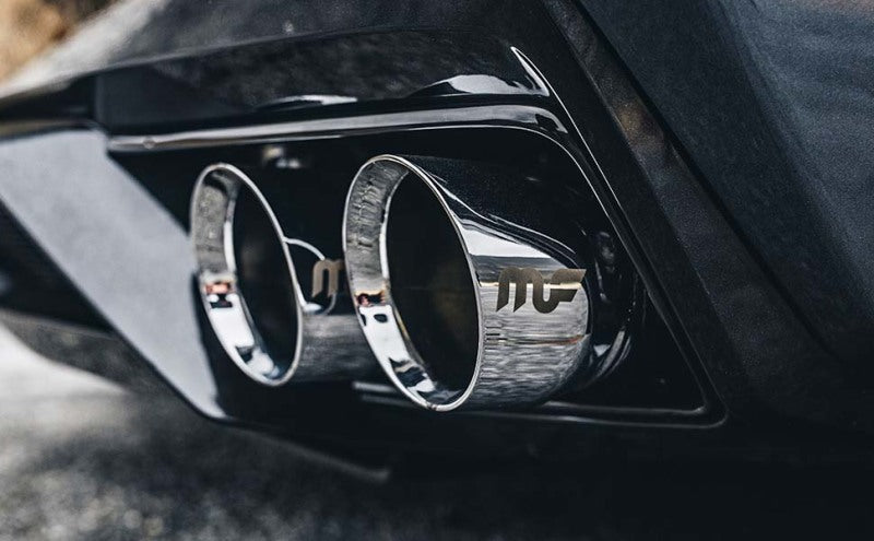 MagnaFlow Ford Mustang Race Series Axle-Back Performance Exhaust System 15177 Photo - Mounted