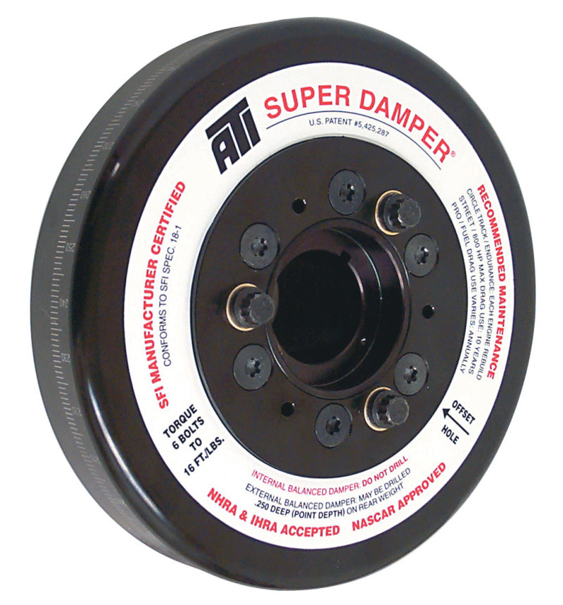 ATI Damper - 8.074in - Steel - Chevy BB - 3 Ring - 1Pc ATI917062 ATI917062 User 1