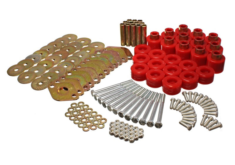Energy Suspension BODY MOUNT SET 0BM1F 2.4110R Photo - Primary