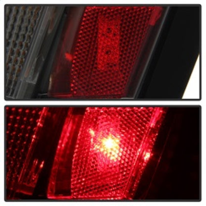 Spyder Chrysler 300C 05-07 V2 Light Bar LED Tail Lights - Smoke ALT-YD-C305V2-LED-SM 5083371 5083371 Photo - Unmounted