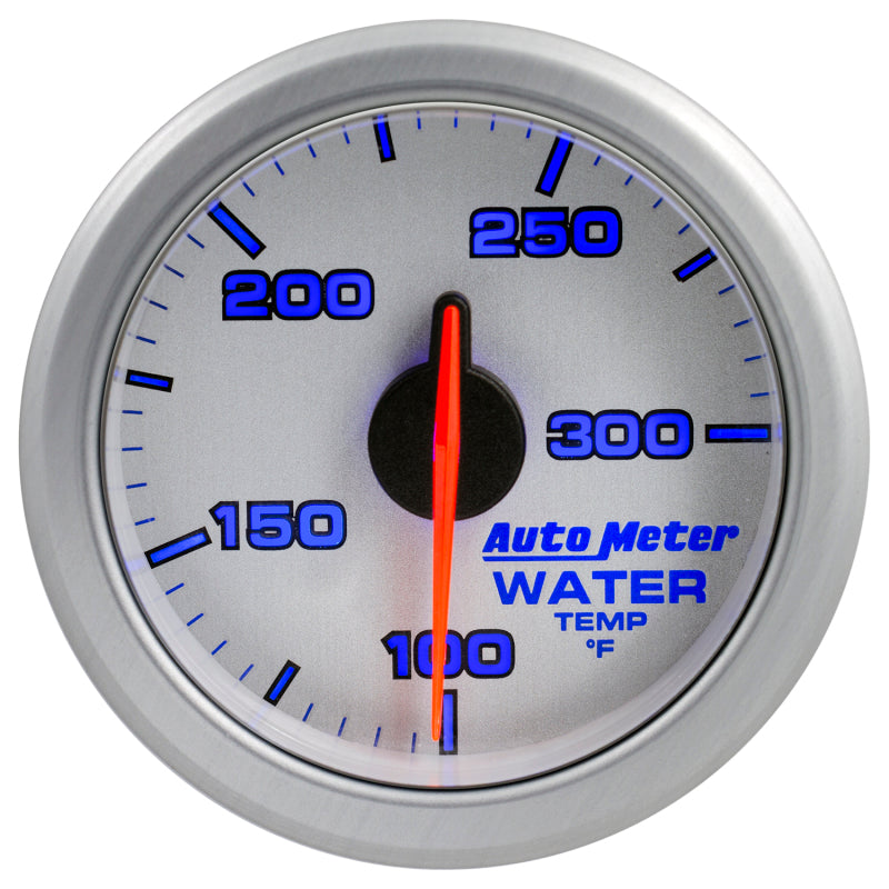 Autometer 2-1/16" WATER TEMP, 100-300`F, AIR-CORE, AIRDRIVE, SILVER 9154-UL User 6