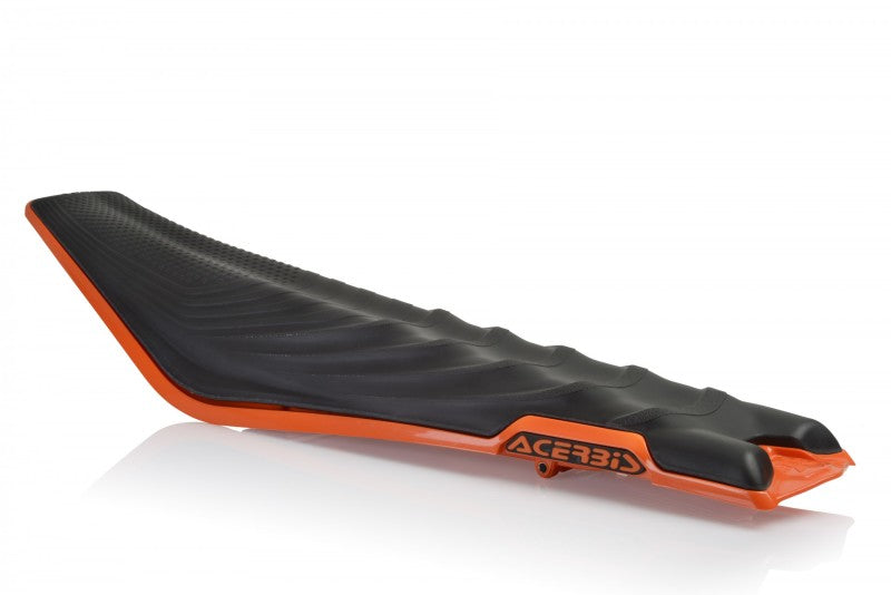 Acerbis 19-22 KTM 125-500 SX/ SX-F/ XC-F/ XC/ XCF-W/ EXC/ EXC-F X-Seat Soft - Black/16 Orange 2732170001 2732170001 Photo - Primary