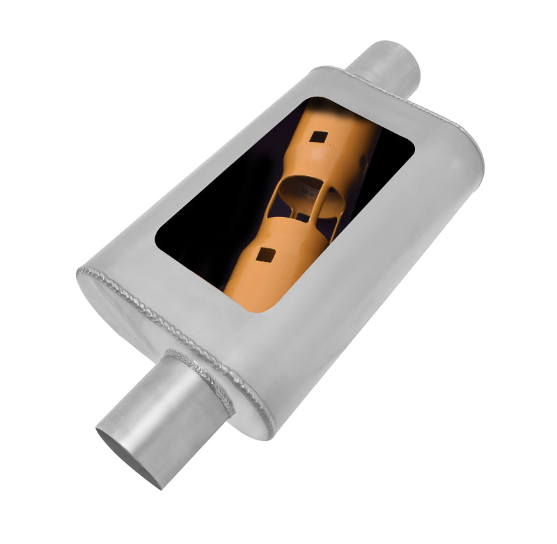 Gibson Stainless Steel Muffler 3in Offset/Offset GIBBM0105 BM0105 Photo - Primary
