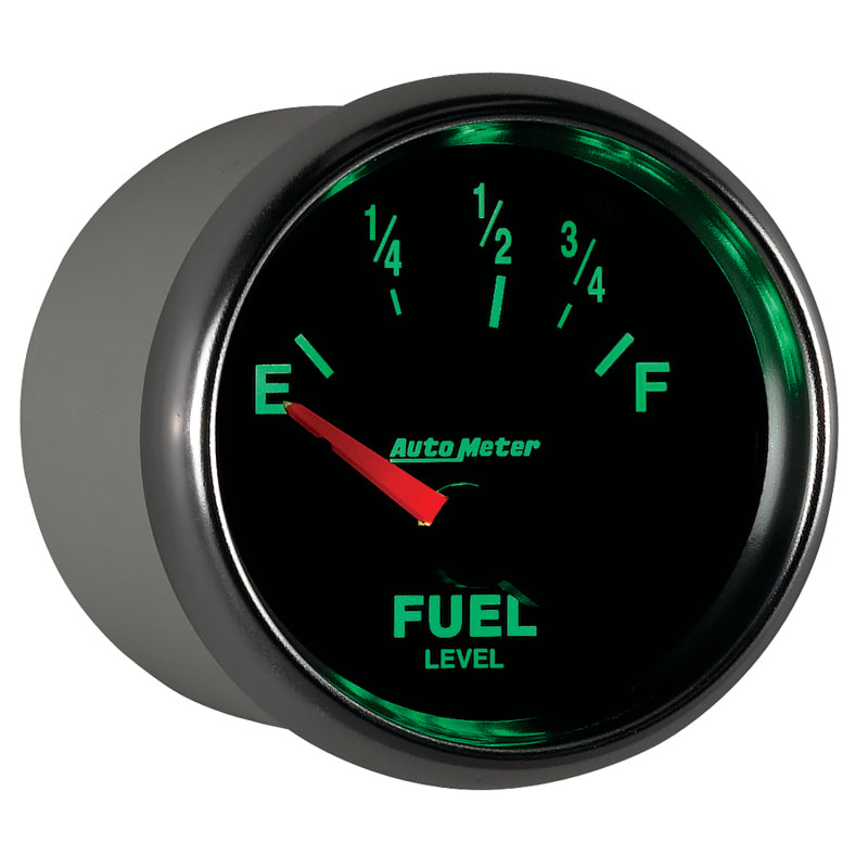 Autometer Gauge,Fuel Level,2 1/16", 73E to 10F, Elec,GS 3815 User 6