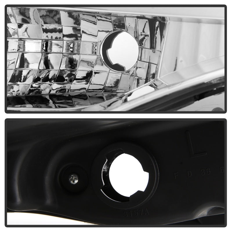 SPYDER xTune 07-14 Ford Expedition OEM Style Headlights -Chrome (HD-JH-FE07-AM-C) 9042409 9042409 Photo - Unmounted