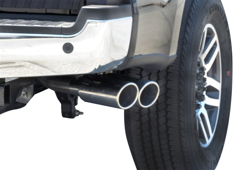 Gibson 2020 Ford F-250 SuperDuty Crew 96in Bed 7.3L Cat-Back Dual Sport Exhaust System - Stainless 69134 69134 Photo - Mounted