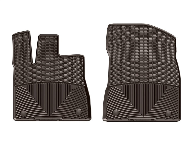 WeatherTech 2016+ Lexus RX (350/350 F-Sport/450h/450h F-Sport) Front Rubber Mats - Cocoa W421CO W421CO Photo - Unmounted