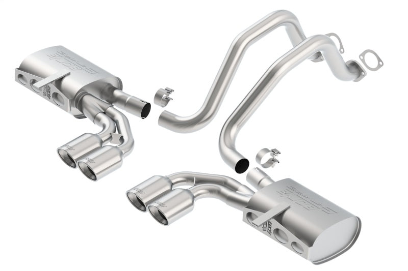 Borla 97-04 Chevrolet Corvette 5.7L 8cyl S-Type SS Catback Exhaust 140427 140427 Photo - Primary