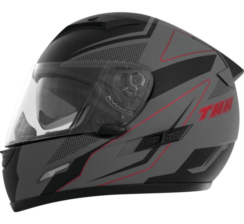 THH Helmets Ts-80 Fxx Gry/Blk Xs 646370 646370 Photo - Primary