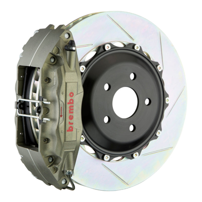 Brembo 15-23 Mustang PISTA Rear Race BBK 4 Piston Billet 2pc355x28 x54a 2pc Rotor T1-Clear HA 4K2.8015A 4K2.8015A Photo - Primary