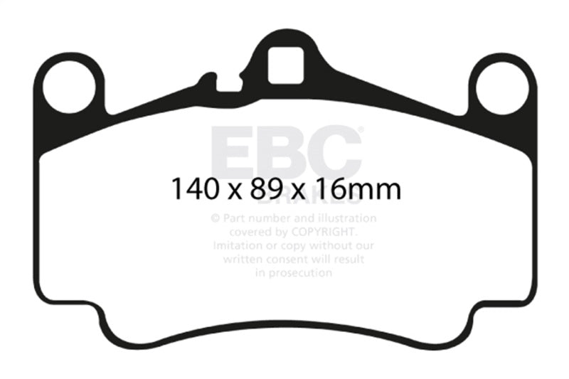 EBC Disc Brake Pad Set DP51515NDX Photo - Primary