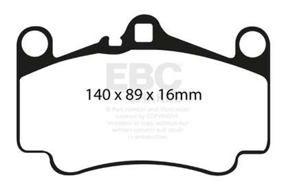 EBC Disc Brake Pad Set DP51515NDX Photo - Primary