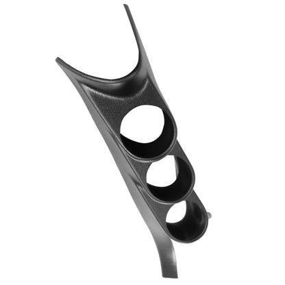 Autometer A-Pillar, Full, Triple, 2-1/16", Mustang 05-09 (Coupe) 12128 Photo - Primary
