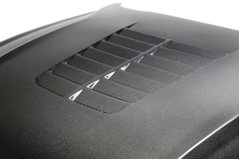 Anderson Composites 18-19 Ford Mustang Double Sided Type-GT5 Carbon Fiber Hood AC-HD18FDMU-GT5-DS AC-HD18FDMU-GT5-DS User 4