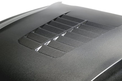 Anderson Composites 18-19 Ford Mustang Double Sided Type-GT5 Carbon Fiber Hood AC-HD18FDMU-GT5-DS AC-HD18FDMU-GT5-DS User 4