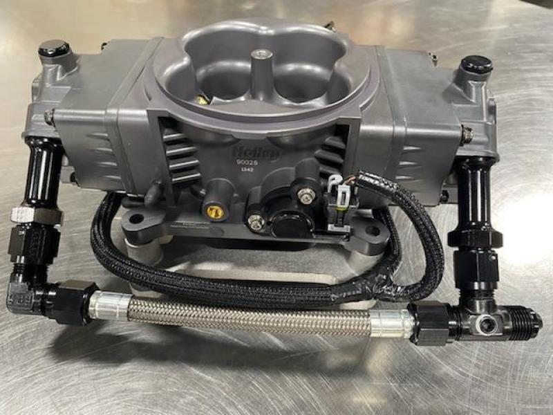 Fragola 8AN Holley Term Stealth EFI Feed Line Kit - Stainless Hose 920032-BL 920032-BL User 1