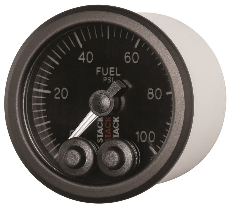 Autometer Stack Instruments Pro Control 52mm 0-100 PSI Fuel Pressure Gauge - Black (1/8in NPTF Male) ST3506 ST3506 User 3