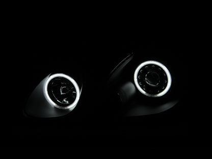 Anzo 1998-2005 Lexus Gs300 Projector Headlights w/ Halo Black 121144 Photo - Mounted