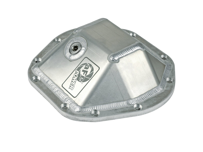 aFe 97-18 Jeep Wrangler TJ/JK Dana 44 Street Series Differential Cover w/ Machined Fins - Aluminum 46-71230A 46-71230A Photo - Unmounted