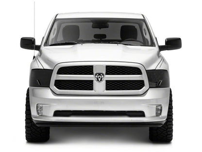 Raxiom 09-18 Dodge RAM 1500 Axial OEM Rep Headlights w/ Single Bulb- Chrome Housing (Smoked Lens) R118019 R118019 Photo - Close Up